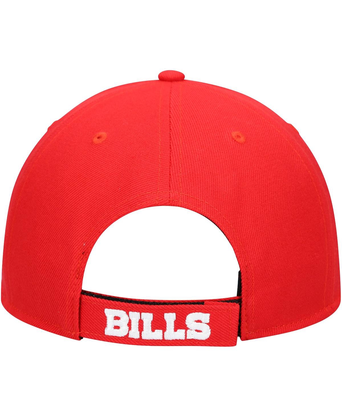 47 Brand Men's Buffalo Bills Secondary Clean Up Adjustable Cap In Red
