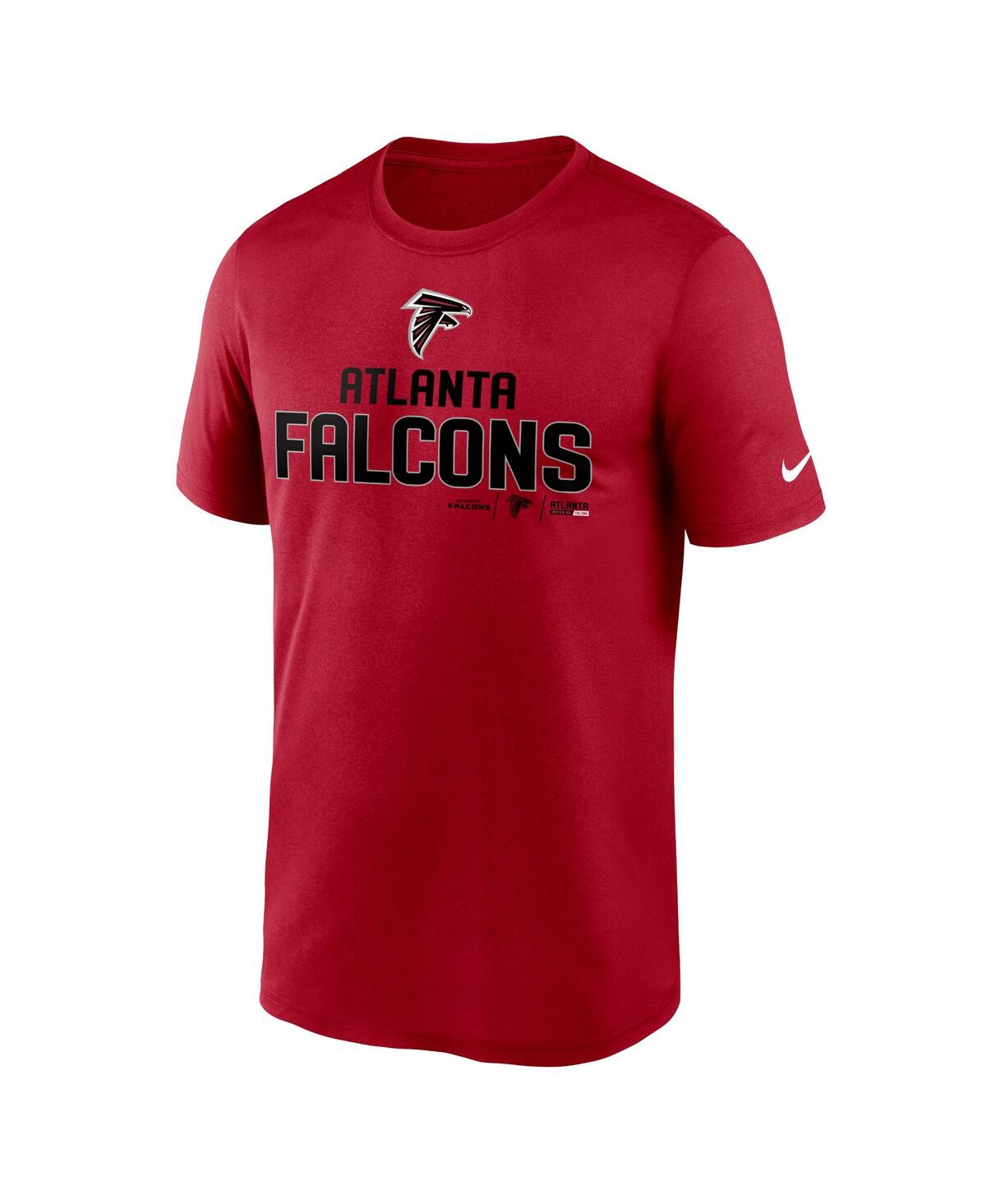 Shop Nike Men's  Red Atlanta Falcons Legend Community Performance T-shirt