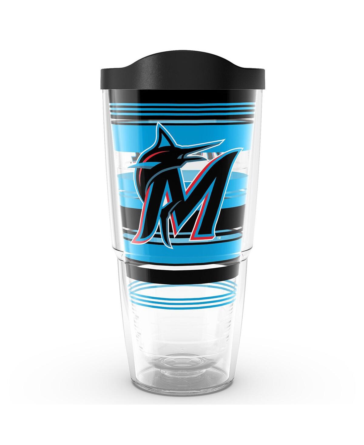 Tervis Tumbler Miami Marlins 24 oz Hype Stripe Classic Tumbler In Clear