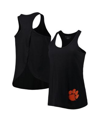 Boxercraft Women's Clemson University Tigers Essential Racerback Tank Top | Cotton Blend Jersey