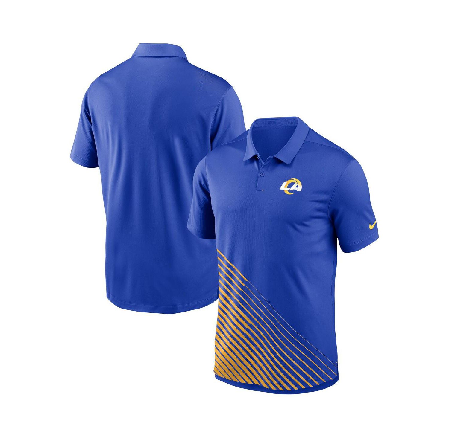 Men's Royal Los Angeles Rams Vapor Performance Polo Shirt