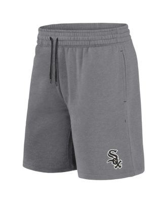 Men's Black, Heather Gray Chicago White Sox Arch T-shirt and Shorts Combo Set