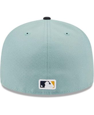 Men's Light Blue, Navy Los Angeles Dodgers Beach Kiss 59FIFTY Fitted Hat