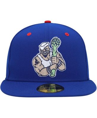 Men's Blue Stockton Ports Marvel x Minor League 59FIFTY Fitted Hat