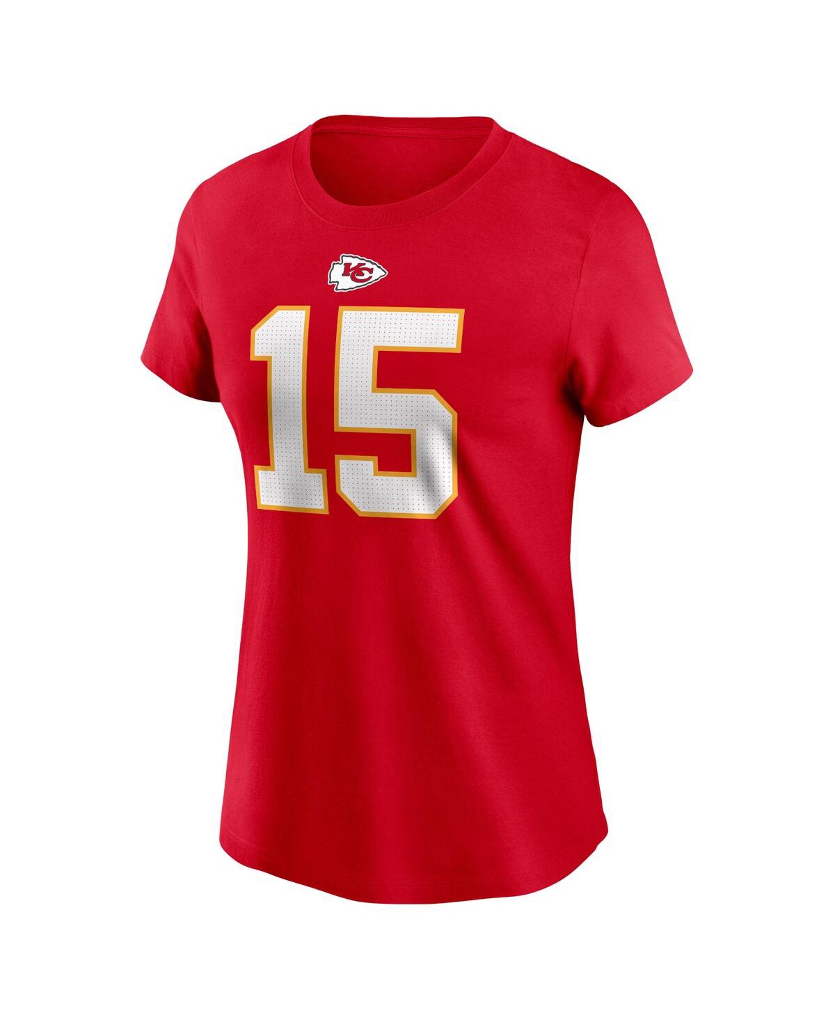 Nike Women's  Patrick Mahomes Red Kansas City Chiefs Player Name And Number T-shirt In Red