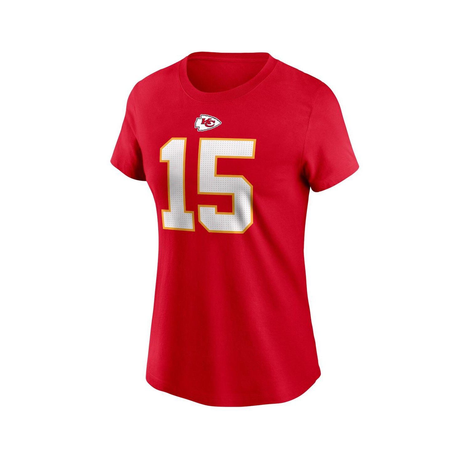 Women's Patrick Mahomes Red Kansas City Chiefs Player Name and Number T-shirt