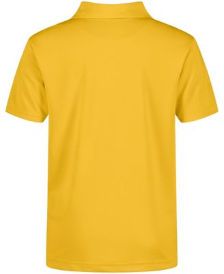 Little Boys Uniform Quick Dry Short Sleeve Performance Stretch Polo