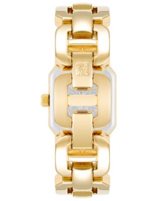 Women's Gold-Tone Alloy Watch 22mm x 38.5mm