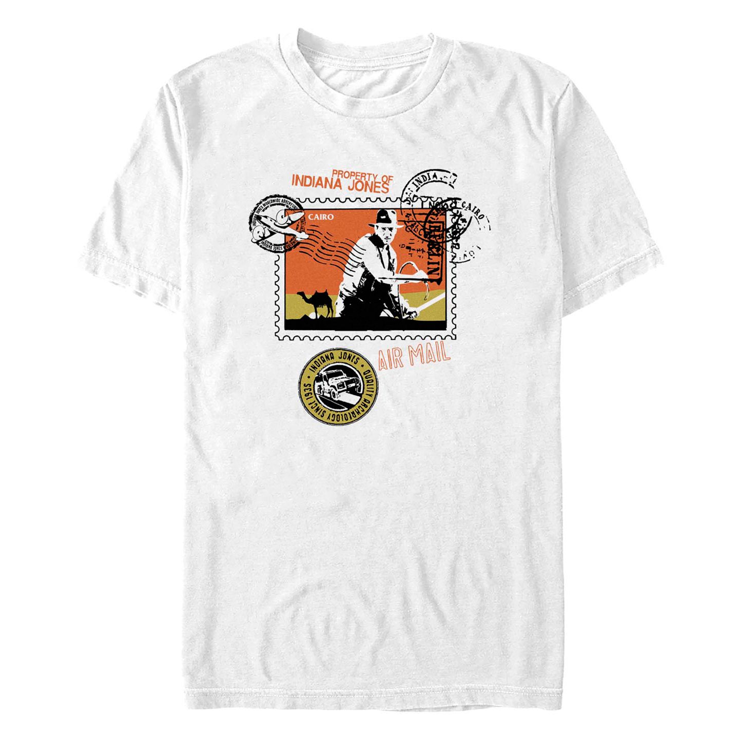 Мужская футболка Fifth Sun Postcard Stamp Short Sleeve, цвет: Белый — фото 1