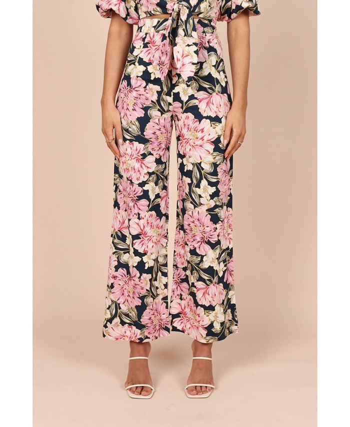 Petal and Pup Women's Tonya High Waist Wide Leg Pants Macy's