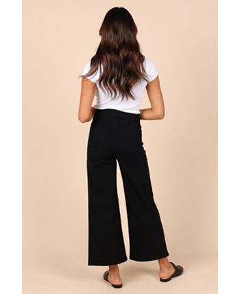 Wine Berry Pant style Straight Georgette
