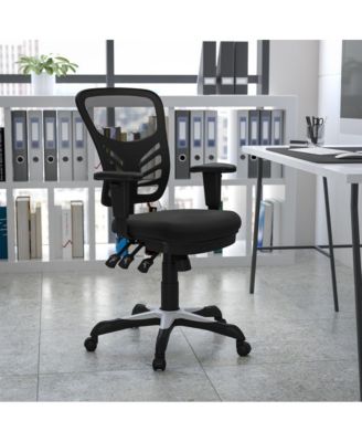 1 Pc Mesh Adjustable Arm Multifunction Swivel Ergonomic Mid-Back Executive Chair – Office Chair