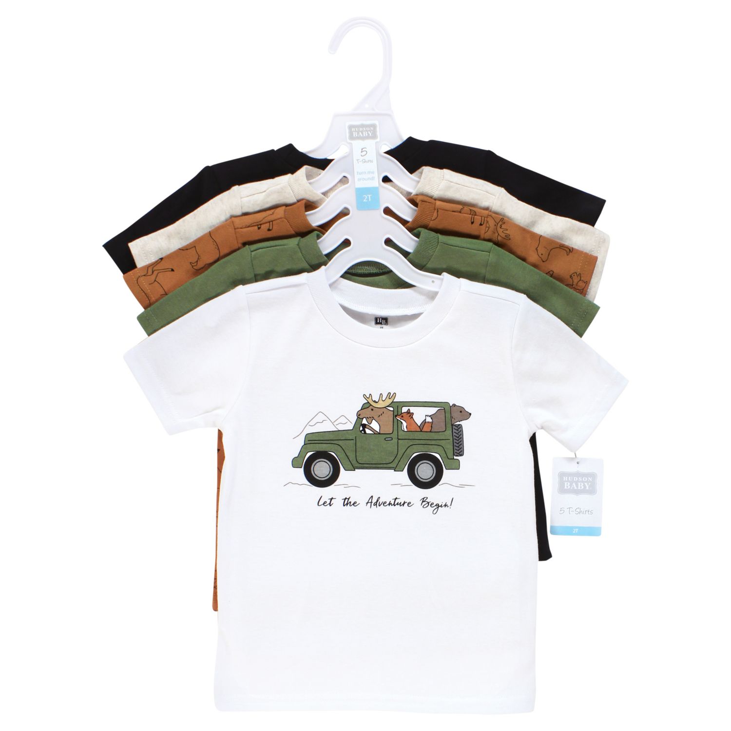 Baby Boys Hudson Short-Sleeve Crewneck Shirts