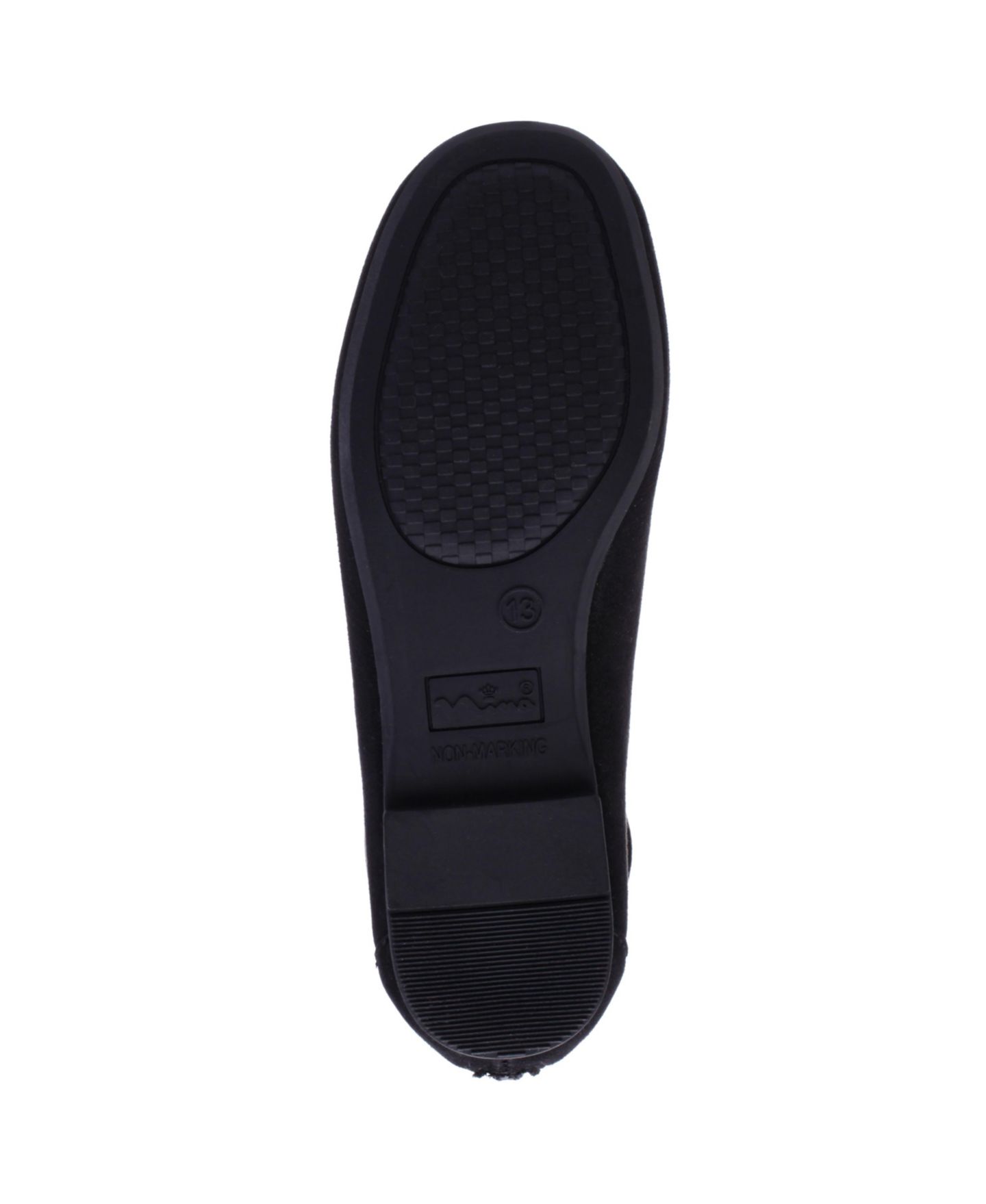 Балетки Nina Marissa Crisscross Ankle Strap Ballet Flat для девочек, цвет: Чёрный — фото 5