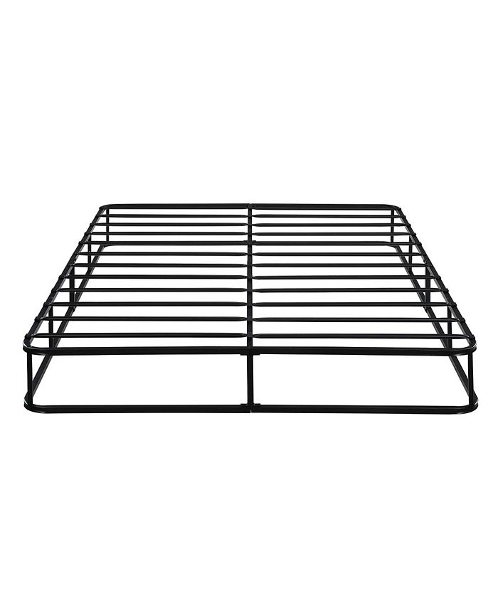 Offex Mattress Foundation King Black Metal with White Cover Macy's
