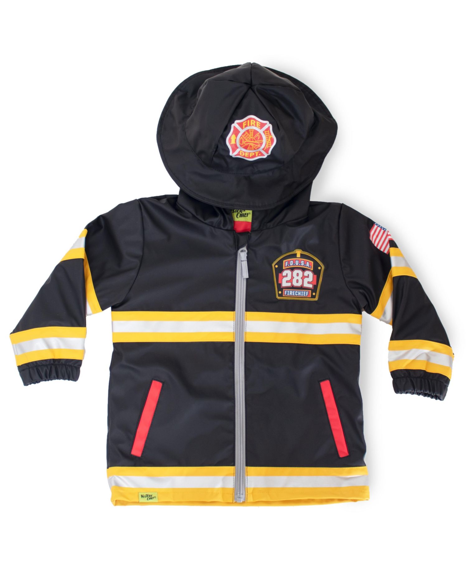 Toddler Little Boy's and Big Boy's F.D.U.S.A. Jr. Rain Coat
