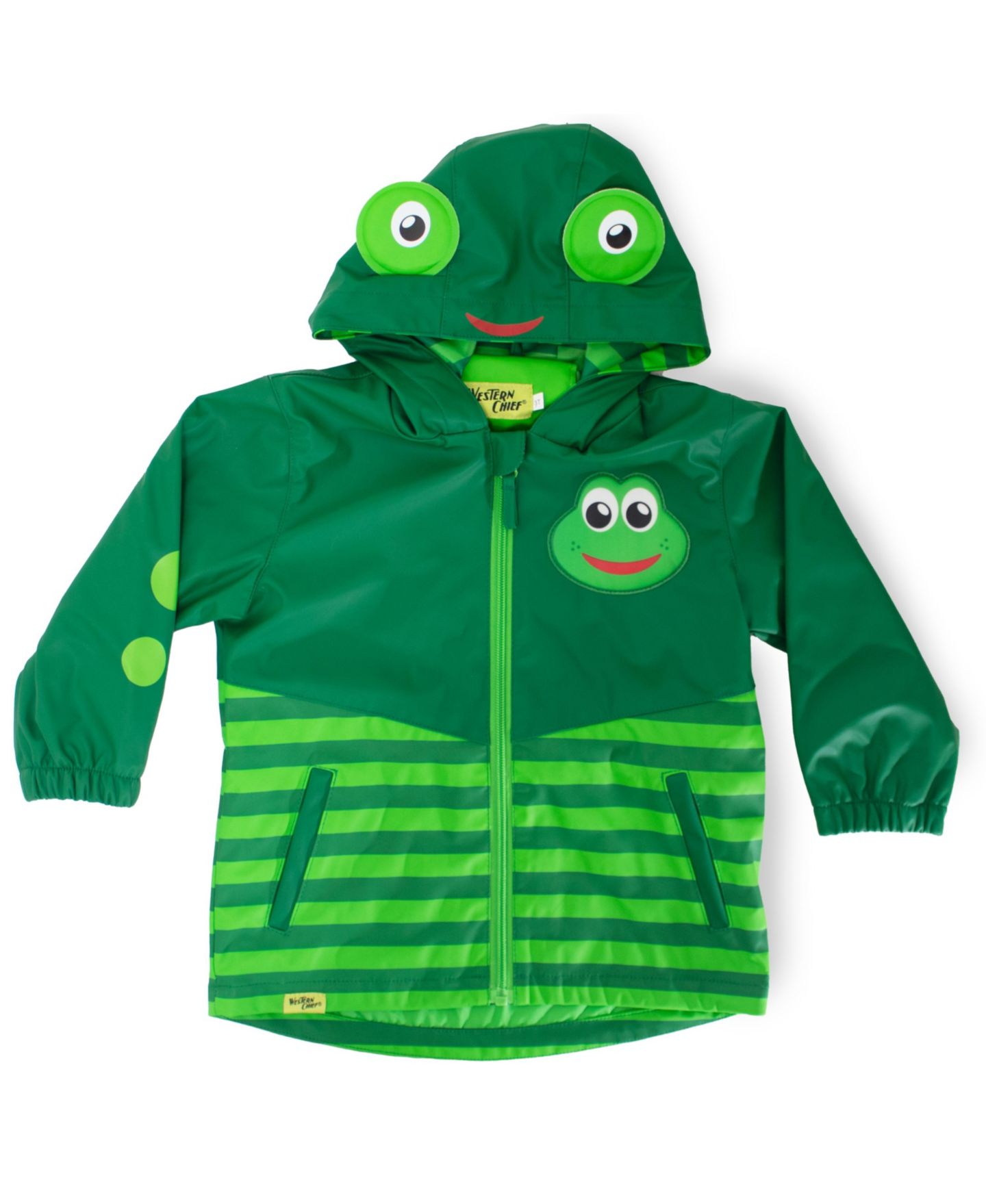 Пальто Western Chief Toddler Little Boy's and Big Boy's Fritz Frog Rain Coat — фото 1