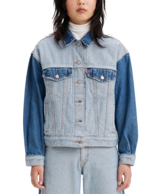 Levi's - Women's Inside-Out Two-Toned '90s Cotton Trucker Jacket