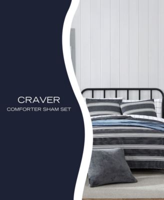 Craver Reversible 3 Piece Comforter Set, King