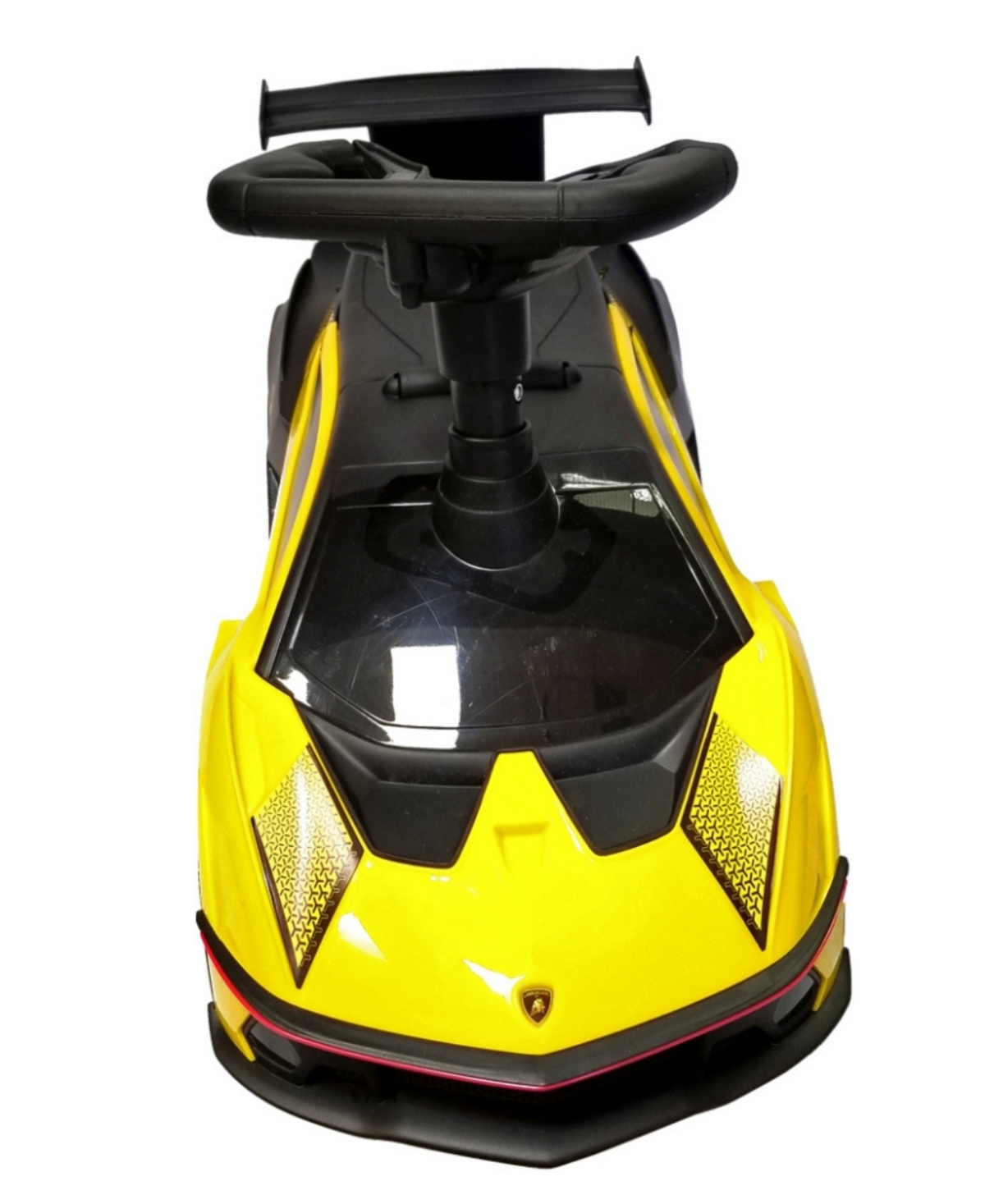 Shop Best Ride On Cars Lamborghini Scv Push Car In Yellow