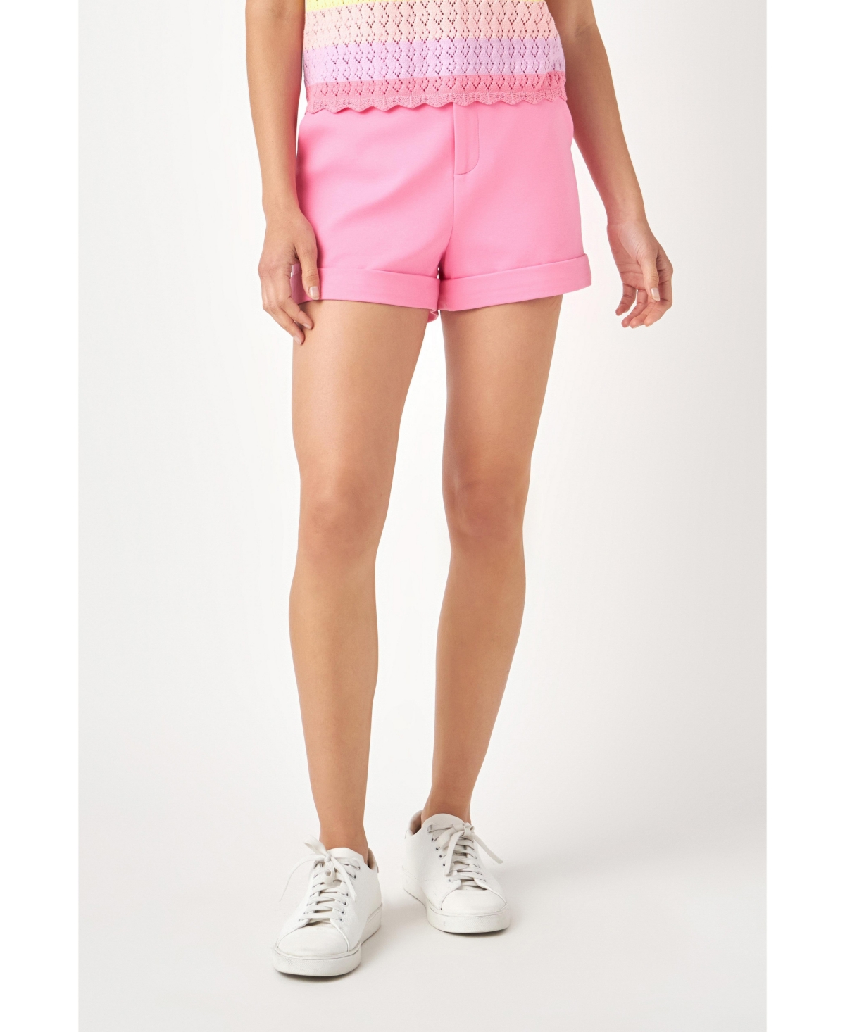 Women's Terry Suit Shorts - Pink