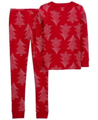 Carter's Little Boys and Girls Christmas Tree 100% Snug Fit Cotton ...