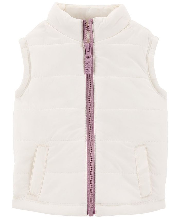 Carter's Baby Girls Zip Up Puffer Vest Macy's