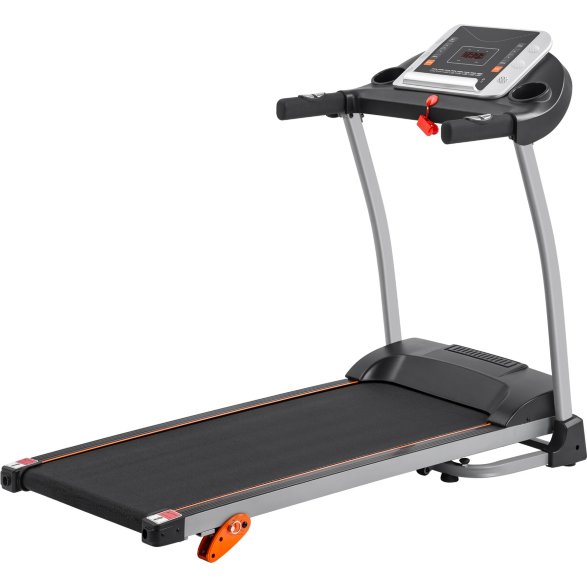 Easy Folding Treadmill For Home Use, 1.5Hp Electric Running, Jogging & Walking Machine - Black