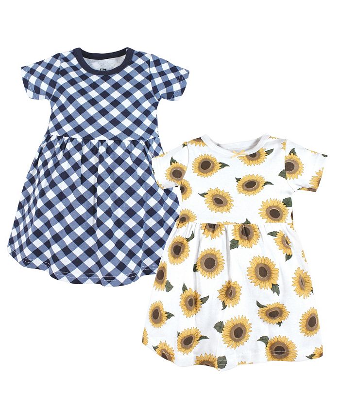 Hudson Baby Baby Girls Cotton Dresses Sunflower Macy s