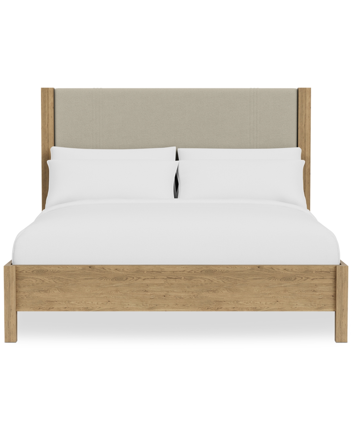 Furniture Davie King 3-pc. Bedroom Set (upholstered Bed, Nightstand & Dresser)