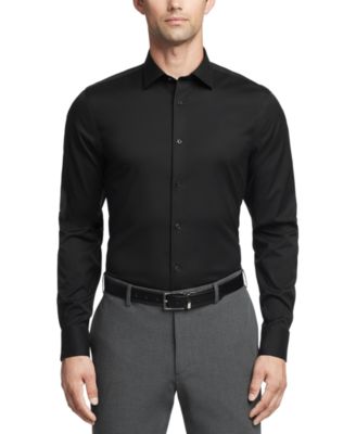 Men's Refined Cotton Stretch Slim Fit Dress Shirt