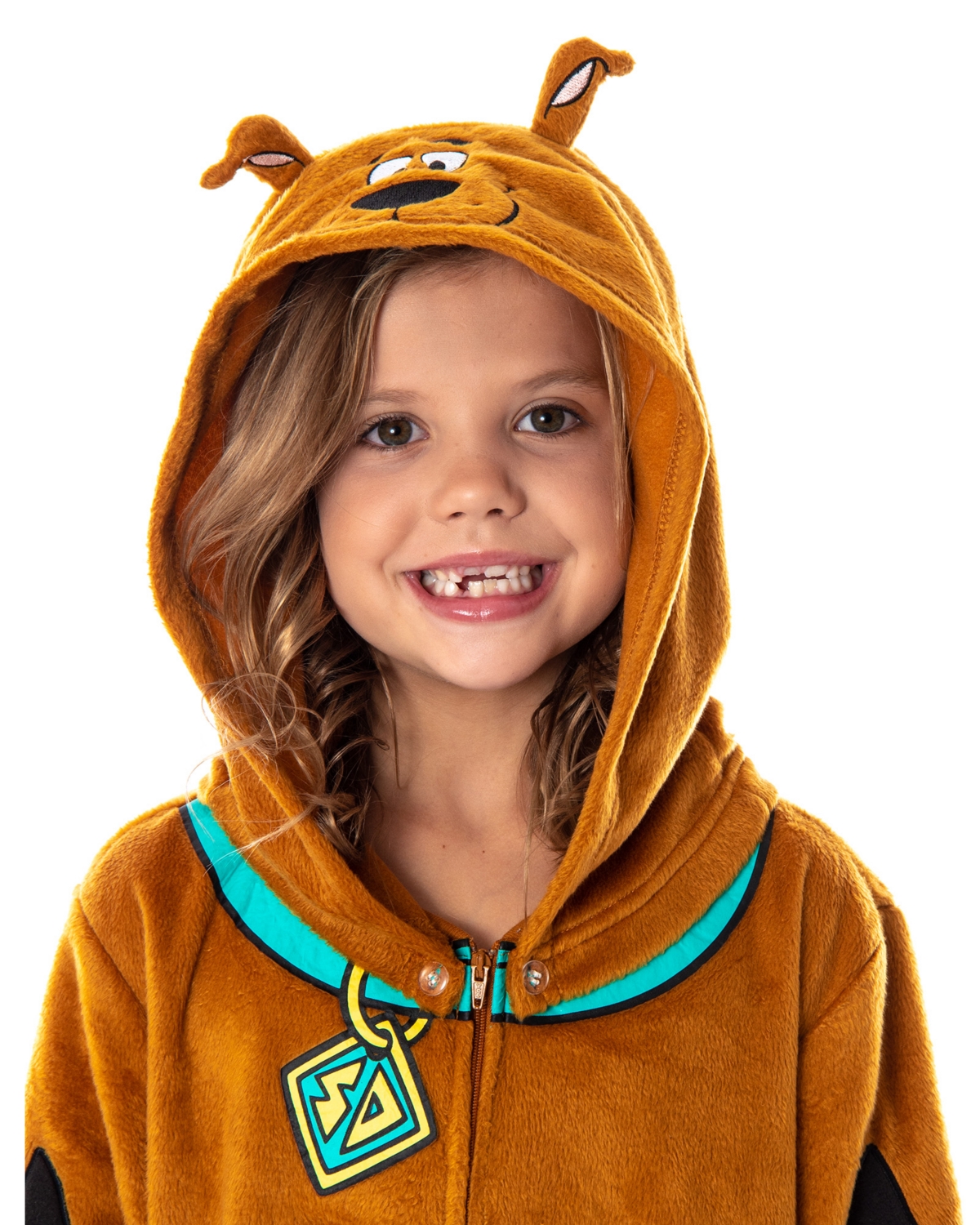 Scooby Doo Costume Unisex Union Suit Kids Sleeper Pajamas