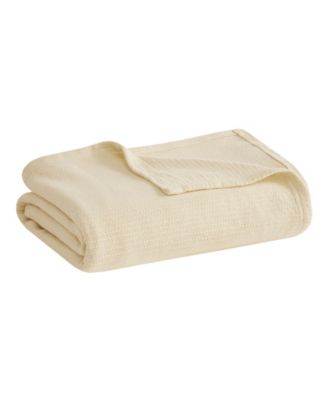 Freshspun Basketweave Cotton Blanket, King