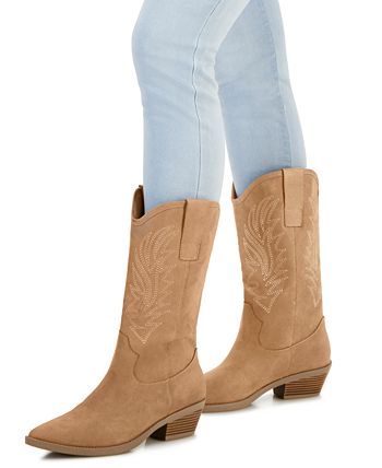 Miyyaa Cowboy Booties Created for Macy s