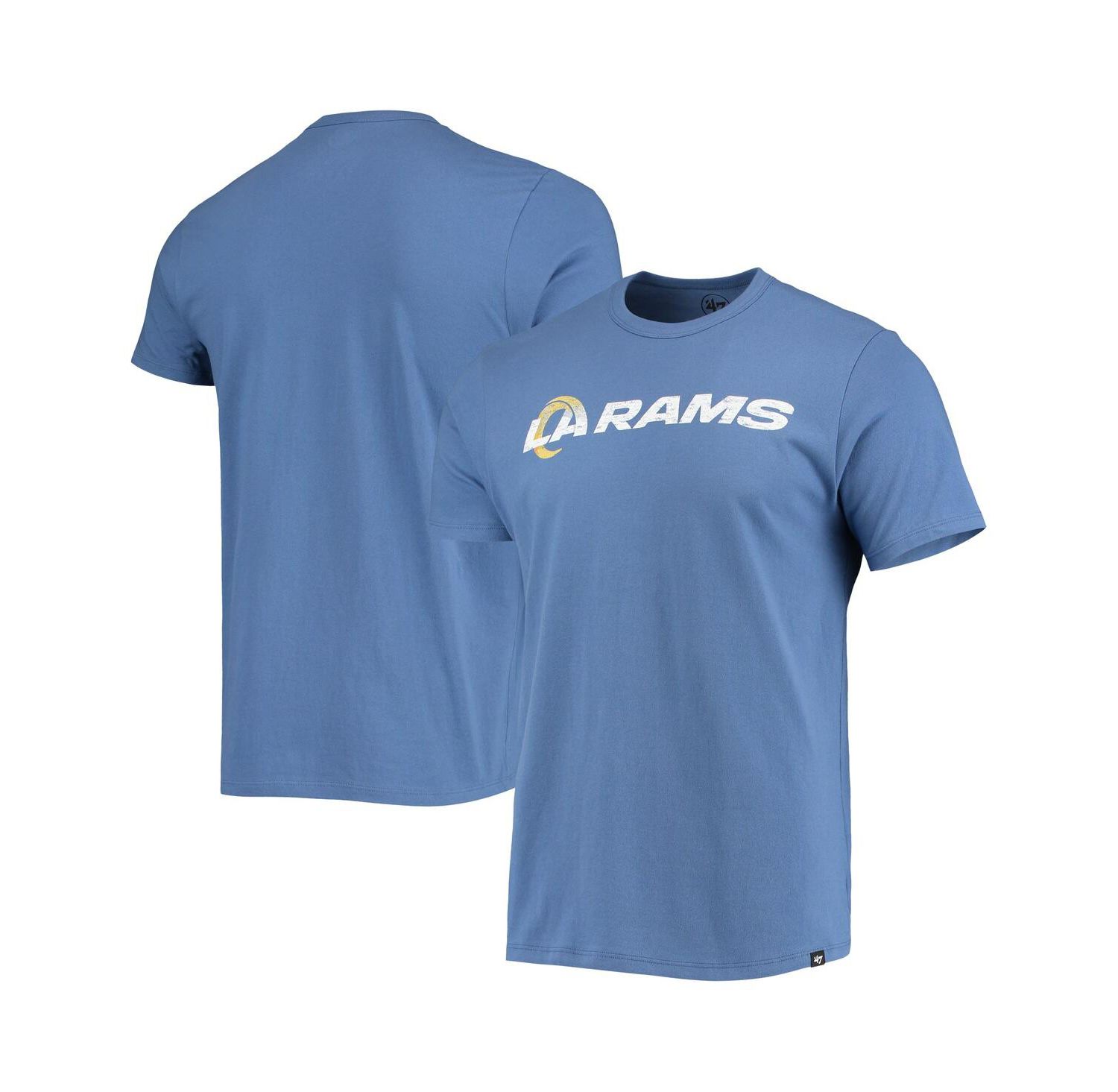 Men's Royal Los Angeles Rams Replay Franklin T-shirt