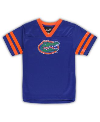 Little Boys and Girls Royal, Orange Florida Gators Red Zone Jersey and Pants Set