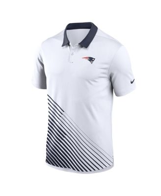 Men's White New England Patriots Vapor Performance Polo Shirt