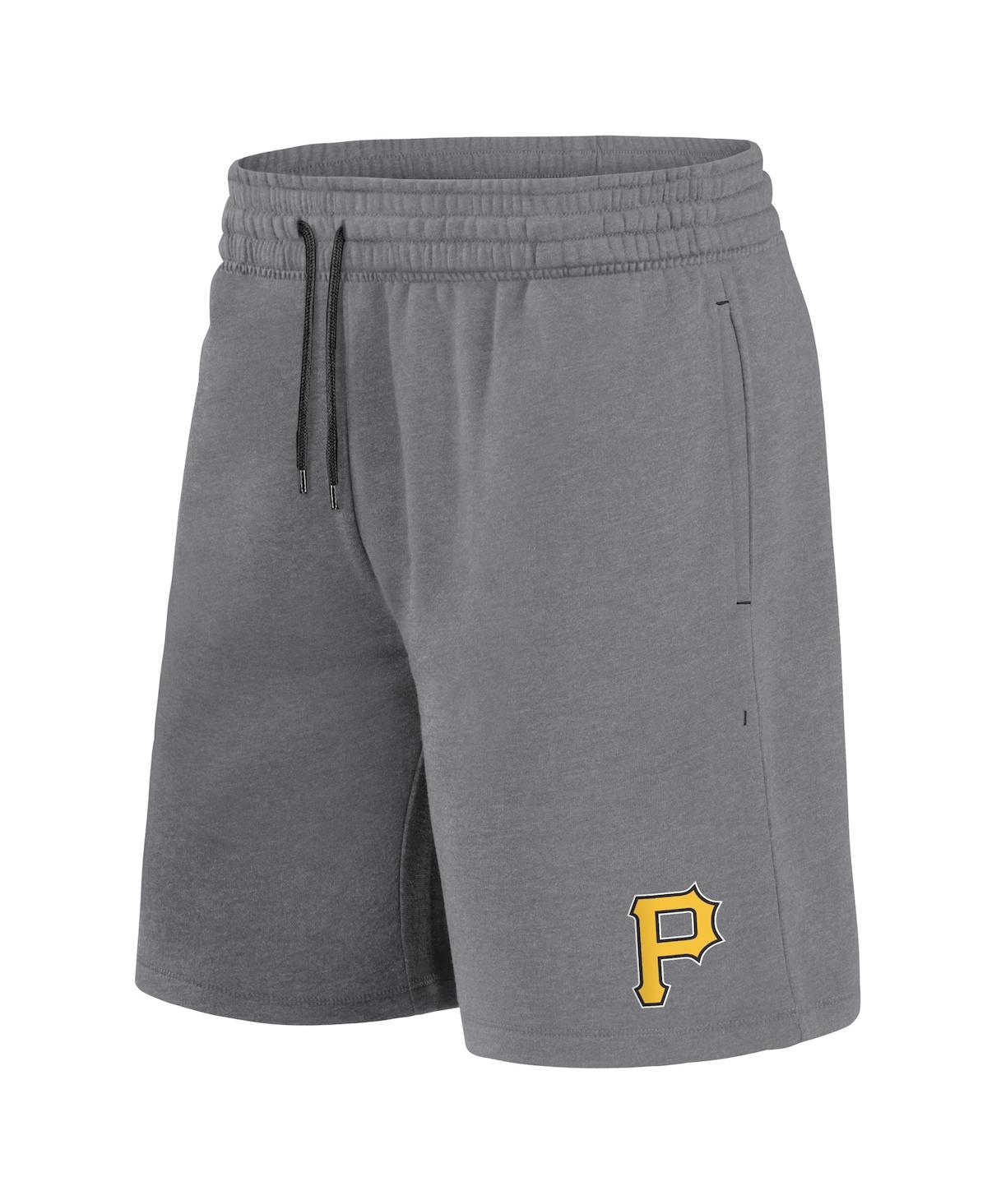 Fanatics Branded Men's Fanatics Branded Heathered Black Pittsburgh