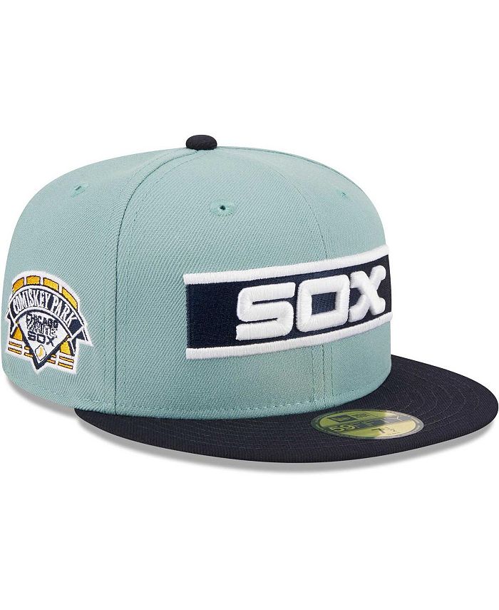 New Era 59Fifty Chicago White Sox Logo Patch Jersey Hat- Light