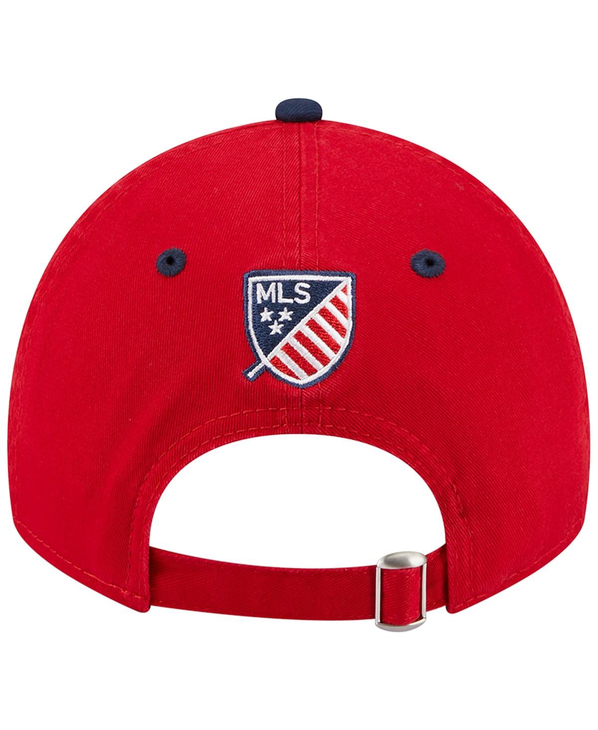 New Era Red Nashville Sc Americana 9twenty Adjustable Hat In Red