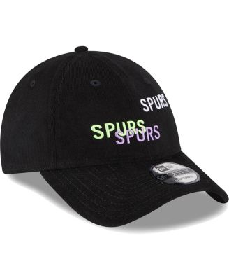 Men's Black Tottenham Hotspur Triple Wordmark 9FORTY Adjustable Hat