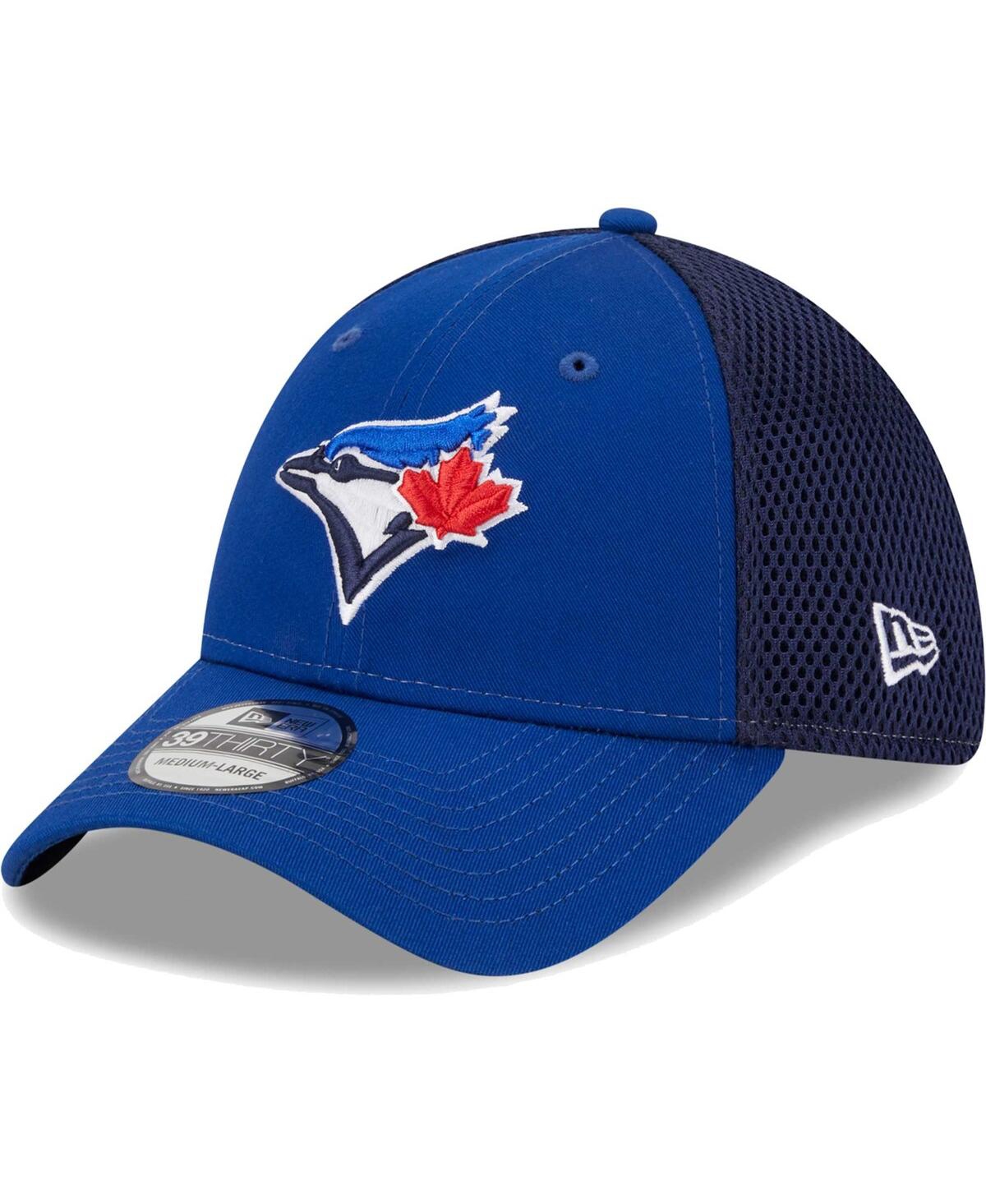 New Era Men's  Royal Toronto Blue Jays Team Neo 39thirty Flex Hat