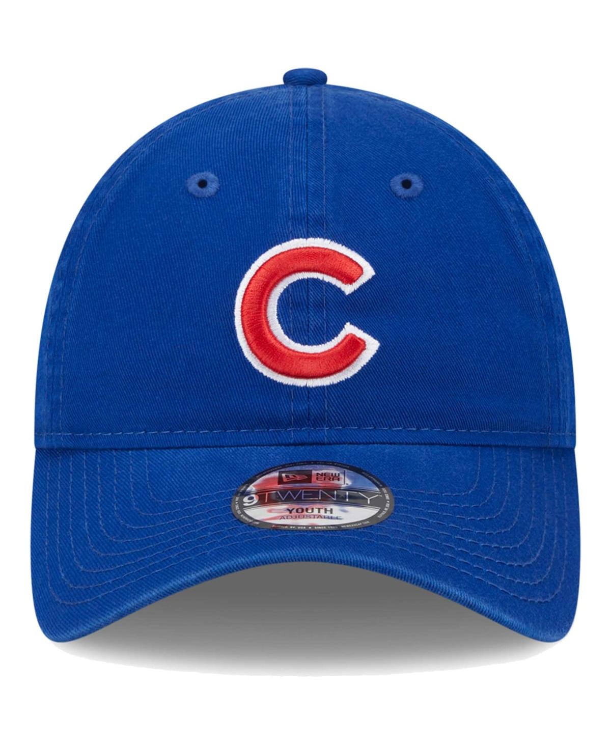 Shop New Era Little Boys And Girls  Royal Chicago Cubs Team 9twenty Adjustable Hat