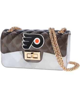 Womens Cuce Philadelphia Flyers Jelly Crossbody Purse 9090₽