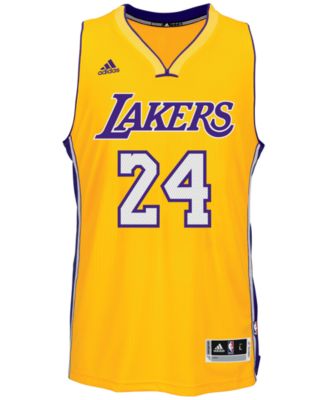 adidas Men's Kobe Bryant Los Angeles Lakers Swingman Jersey - Macy's