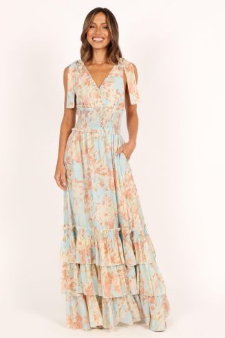 cotton maxi dresses cheap Marbella Maxi Dress M / Bone