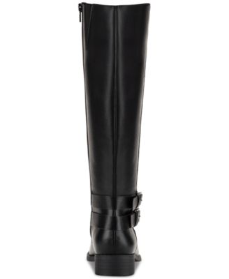 Women's Maliaa Wide-Calf Buckled Riding Boots, Created for Macy's