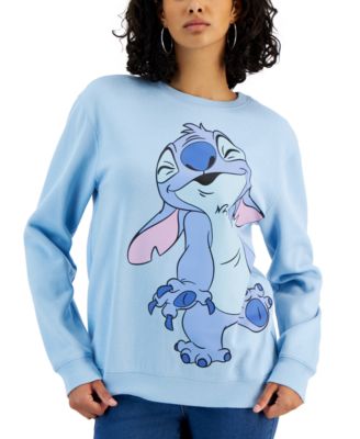 Disney - Juniors' Stitch Graphic Sweatshirt