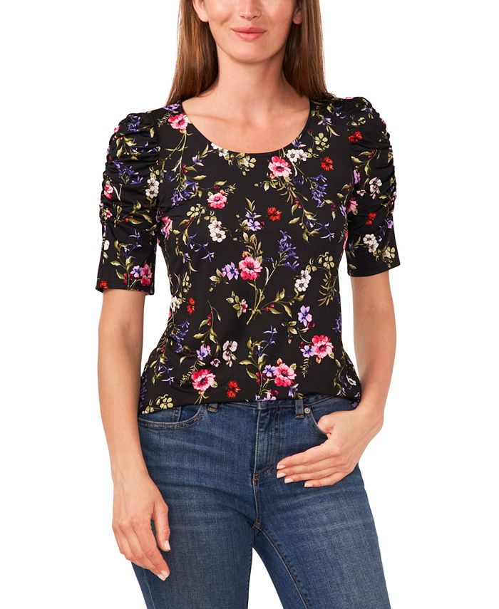 Macy's elbow sale sleeve top