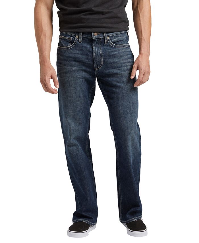 Silver Jeans Co. Men's Zac Relaxed Fit Straight Leg Jeans - Macy's